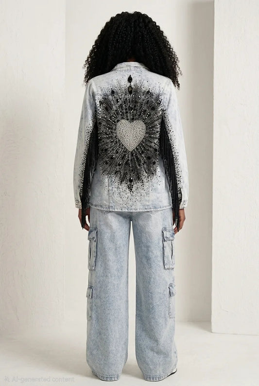 Embellished Denim Jacket