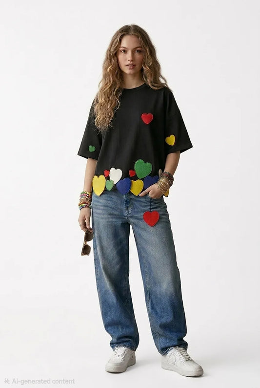 T-shirt Applique work